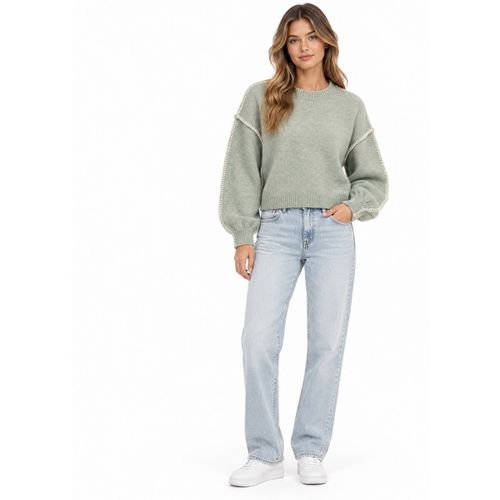 Sweat-shirt Guess Ls Cn Amelie Swtr - Guess - Modalova