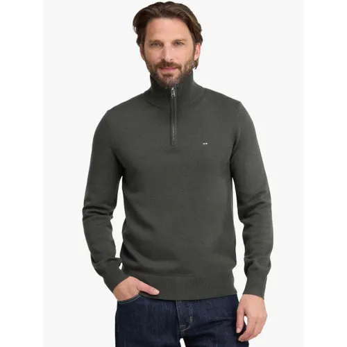 Sweat-shirt Pull camionneur kaki en laine - Eden Park - Modalova