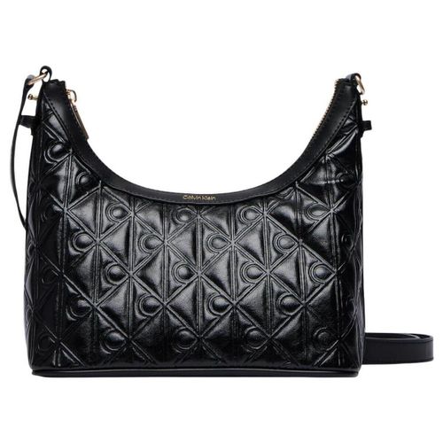 Sac EMBLEM AOP DEBOSSED SHOULDER BAG LV04F3874G - Calvin Klein Jeans - Modalova