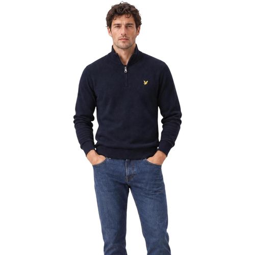 Pull Cotton Merino Quarter Zip Jump 263MLSKN2112VC - Lyle & Scott - Modalova