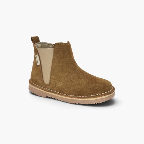 Bottines Bottines Chelsea Suède Élastiques Et Fermeture Éclair - Pisamonas - Modalova
