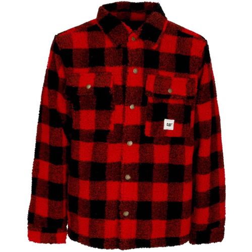 Chemise Camicia Imbottita Uomo Buffalo Overshirt Red/black - Caterpillar - Modalova