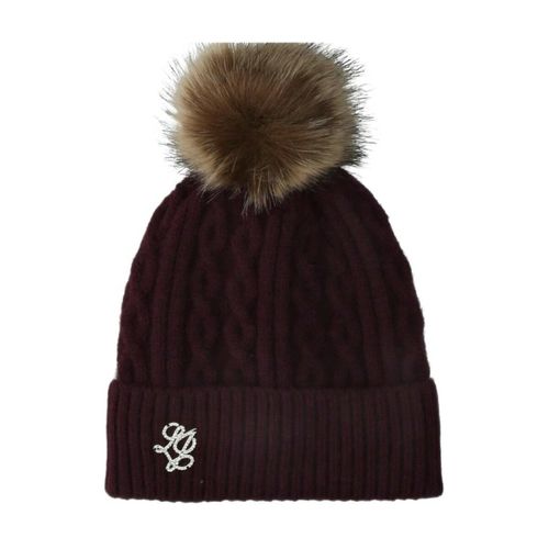 Bonnet 2f6008 Ma33s Beanie Trecce Ponpon - Liu Jo - Modalova