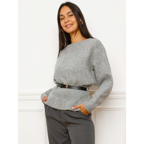 Pull Pulls - Gris - La Modeuse - Modalova