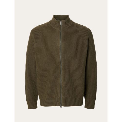 Pull Selected Zip Cardigan - Selected - Modalova