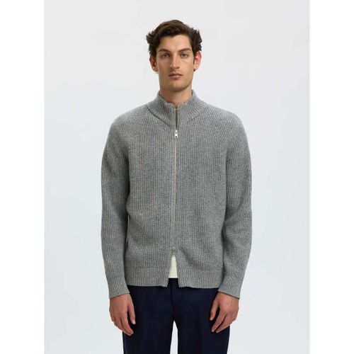 Pull Selected Zip Cardigan - Selected - Modalova
