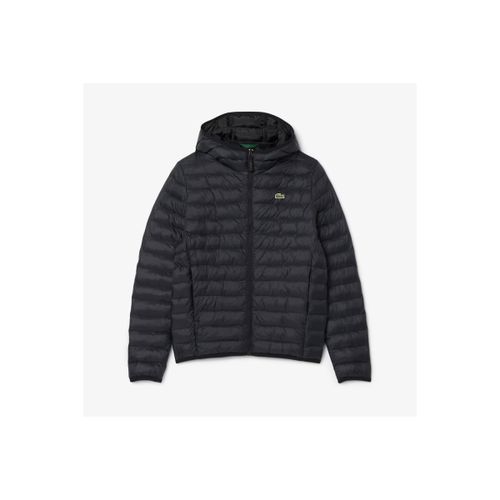 Veste Doudoune Légère en Ripstop Déperlant Noire - Lacoste - Modalova