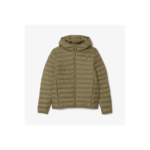 Veste Doudoune Légère en Ripstop Déperlant Kaki - Lacoste - Modalova