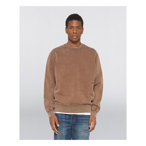Sweatshirts I035780 51.5Z AXIOM CREW SWEAT-BROWN - Edwin - Modalova