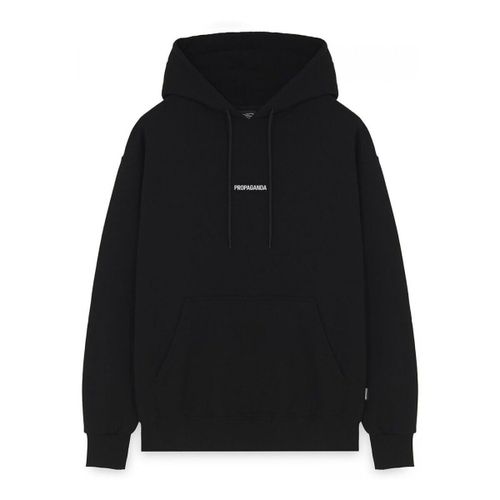 Sweatshirts à capuche 26FWPRFE751 HOODIE RIBS-01 NERO - Propaganda - Modalova