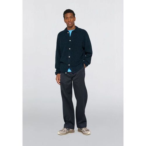 Gilet I037506 77.67 GEMINI CARDIGAN-NAVY - Edwin - Modalova