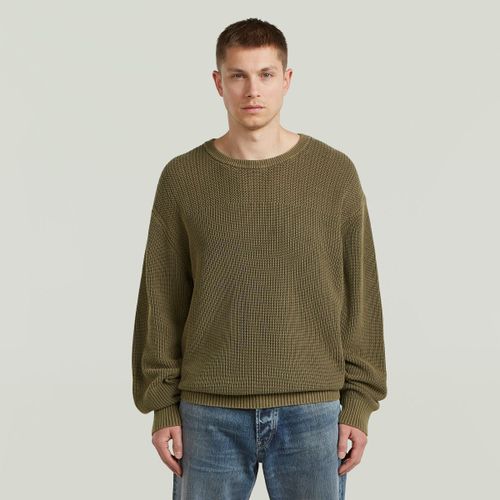 Pull D30770-E438 WASHED RIB R KNIT-H686 - G-Star Raw - Modalova