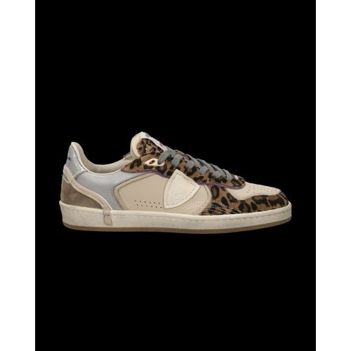Baskets PGLD AXE1 PGAL LOW-BEIGE ANIMALIER - Philippe Model - Modalova