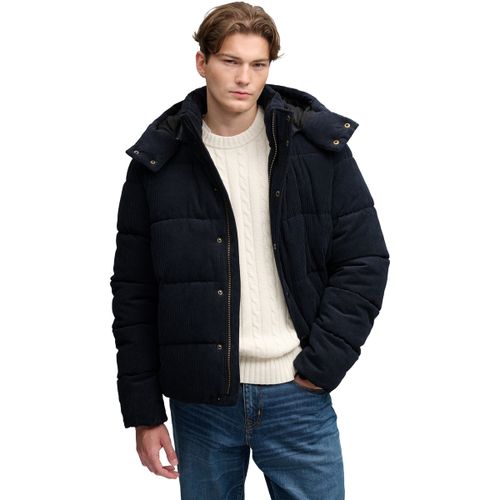 Blouson Doudoune à Capuche en velours Premium Cord Puffer - Superdry - Modalova