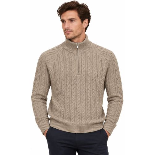 Sweat-shirt Pull Furore Marron - BOSS - Modalova