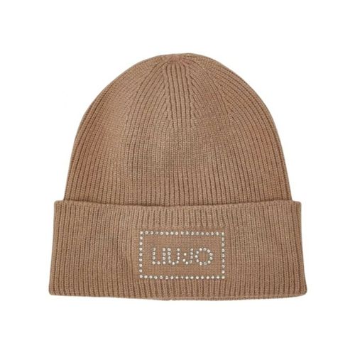 Bonnet 2f6022 Ma38s Beanie Con Logo Strass - Liu Jo - Modalova