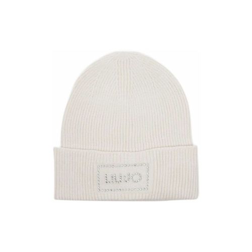 Bonnet 2f6022 Ma38s Beanie Con Logo Strass - Liu Jo - Modalova