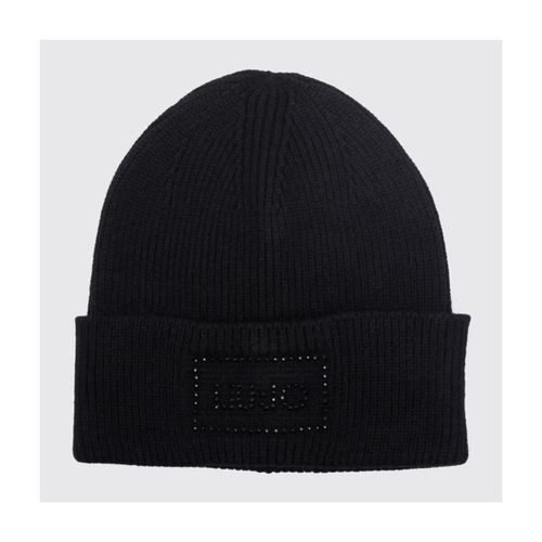 Bonnet 2f6022 Ma38s Beanie Con Logo Strass - Liu Jo - Modalova