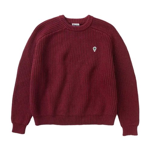 Pull Artichoke Chunky Knit Burgundy - Service Works - Modalova