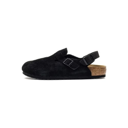 Sabots Tokio Suede Leather Black - BIRKENSTOCK - Modalova