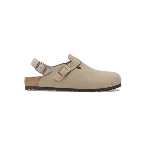 Sabots Tokio Suede Taupe - BIRKENSTOCK - Modalova