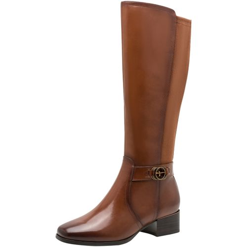 Bottes Botte Cuir à Talon Comfort - Tamaris - Modalova