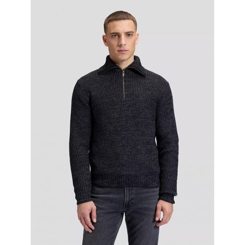 Pull 112386618 MOCK NECK ZIP-BLACK GREY HEATHER - Lee - Modalova