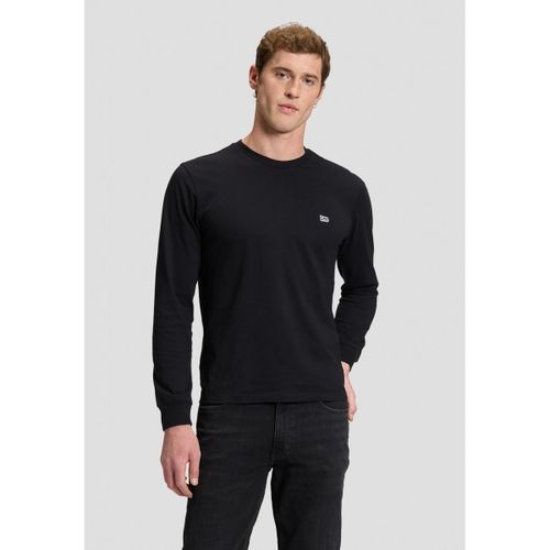 T-shirt 112386435 LONG SVE PATCH LOGO TEE-BLACK - Lee - Modalova