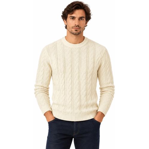 Sweat-shirt Pull Furlan Beige - BOSS - Modalova