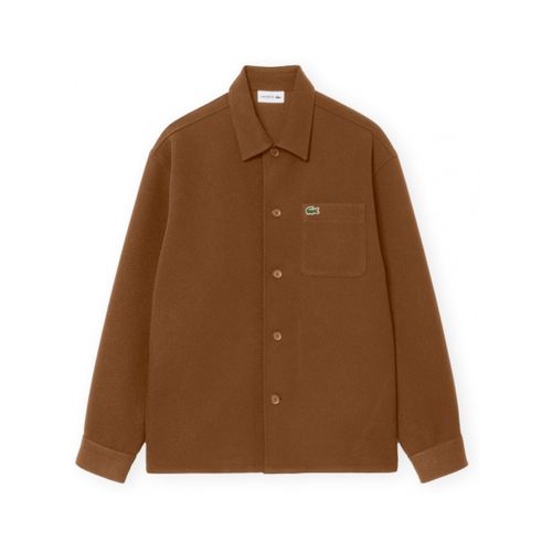 Surchemises Heavy Flannel Overshirt - Marron - Lacoste - Modalova