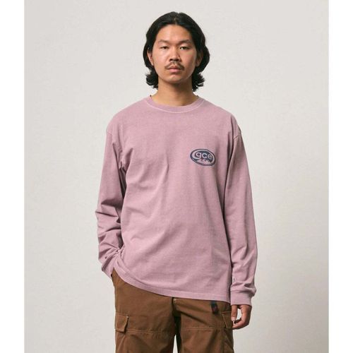 T-shirt Pigment Dyed GCE Long Sleeve Tee Lilac Pigment - Gramicci - Modalova