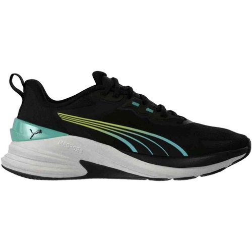 Baskets basses Action Pro " Black-Intense Mint-Sunny Lime- White" - Puma - Modalova