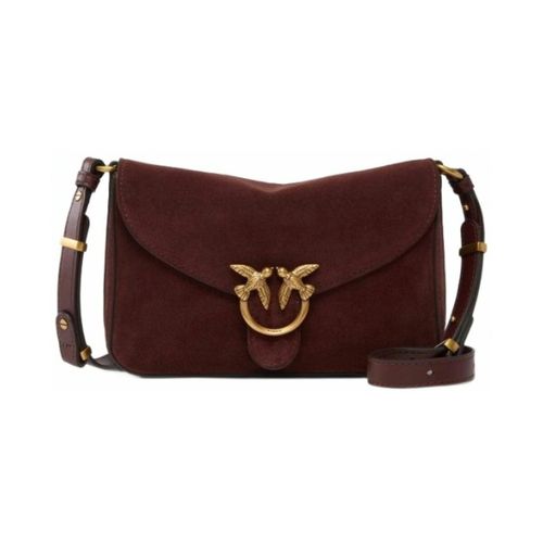 Sac 107656 A0f6 Love Satchel Mini Suede - Pinko - Modalova