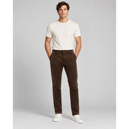 Pantalon Chino Slim Weave Stretch Velve - Bomboogie - Modalova