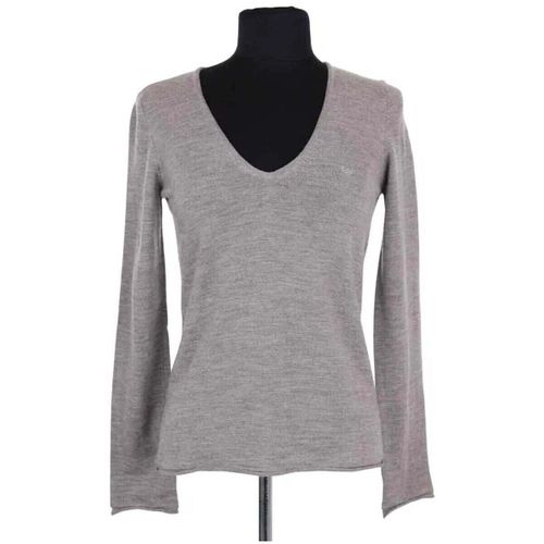 Pull Emporio Armani Pull col V gris - Emporio Armani - Modalova