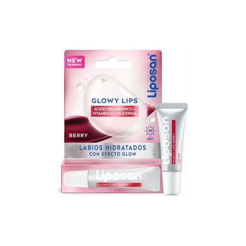 Soins & bases lèvres Glowy Lips Berry Spf30 - Liposan - Modalova