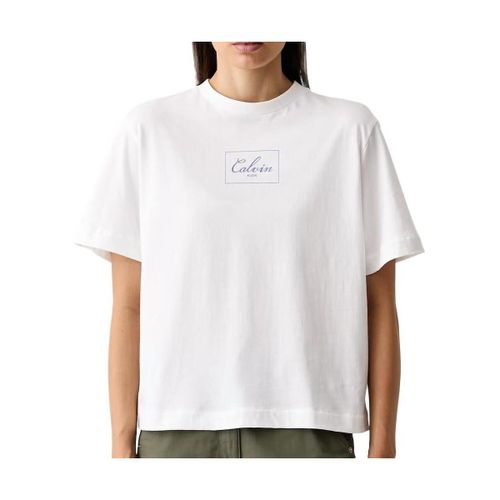 T-shirt Boxy Bold - Calvin Klein Jeans - Modalova
