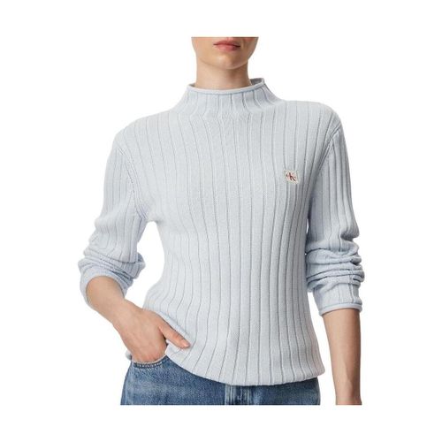 Pull Calvin Klein Jeans Woven Label - Calvin Klein Jeans - Modalova