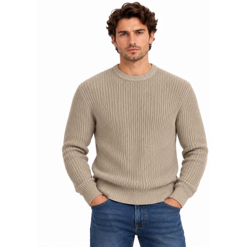Sweat-shirt Pull Fiocchetto Marron - BOSS - Modalova