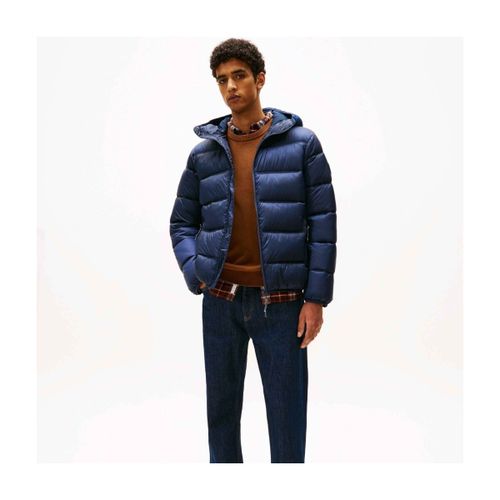 Veste Tjm Hooded Logo Puffer E - Tommy Jeans - Modalova