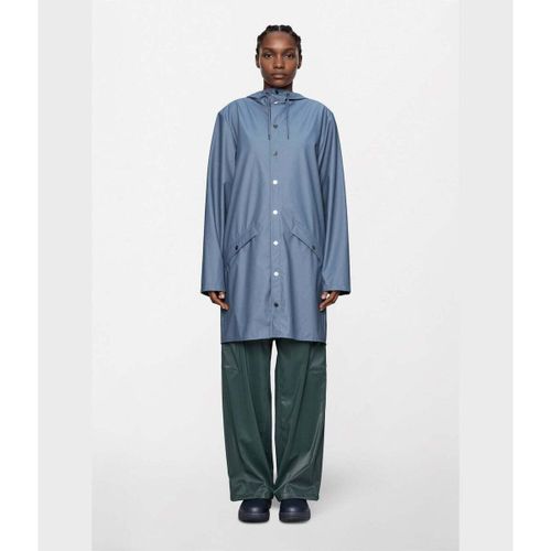 Manteau Long Jacket W3 Blue Dusk - Rains - Modalova
