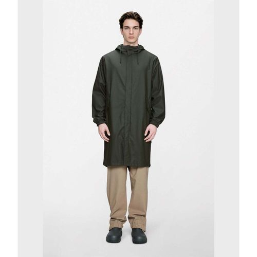 Manteau Fishtail Parka W3 Green - Rains - Modalova