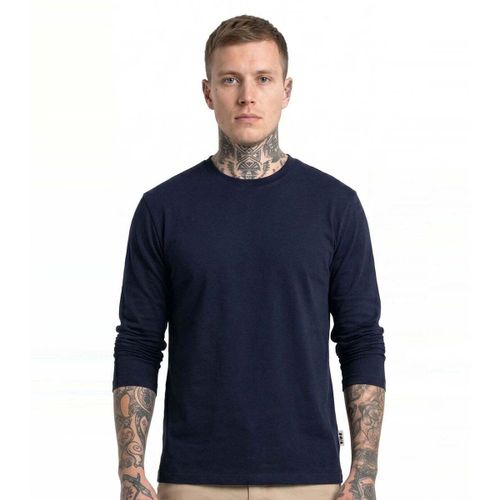 T-shirt Vintage Long Sleeve Tee Navy - Berna - Modalova