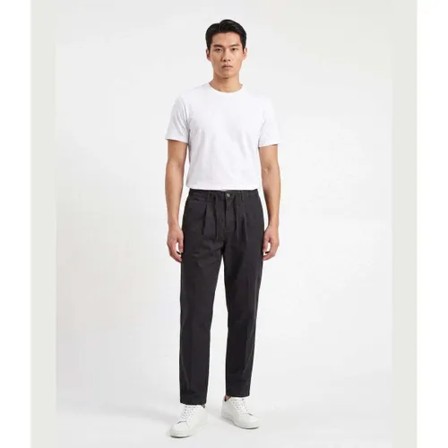Pantalon Cropped Drawstring Trousers Anthracite - Berna - Modalova