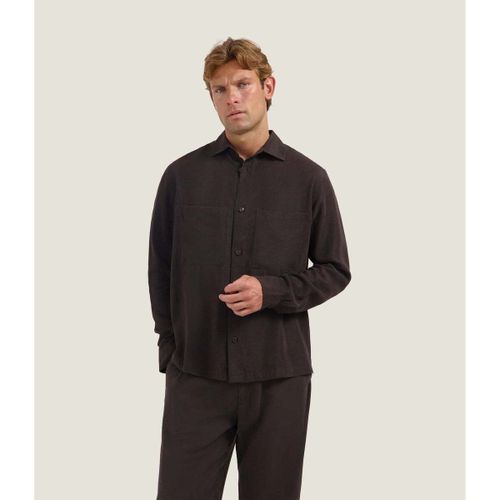 Chemise Caleb Shirt Dark Brown - Dstrezzed - Modalova