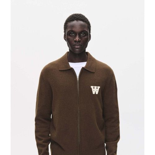 Pull Tay Zip Cardigan Desert Palm - Wood Wood - Modalova