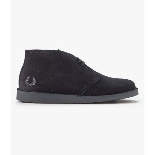 Bottines Hawley Suede Black - Fred Perry - Modalova