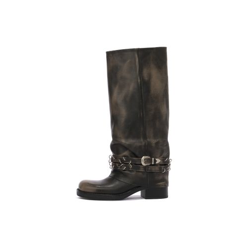 Bottes Priv Lab ICONA TEXAS TAUPE - Priv Lab - Modalova