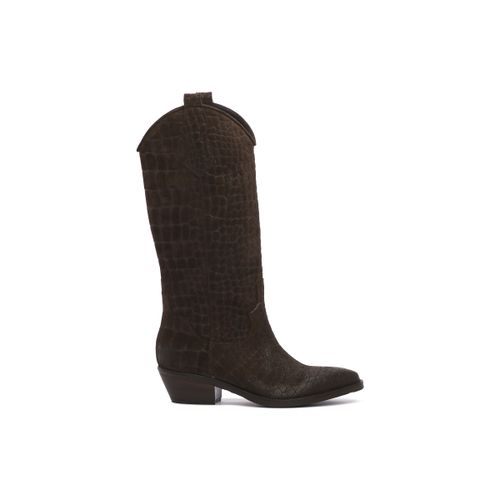 Bottes Priv Lab MORIS IGUANA MORO - Priv Lab - Modalova