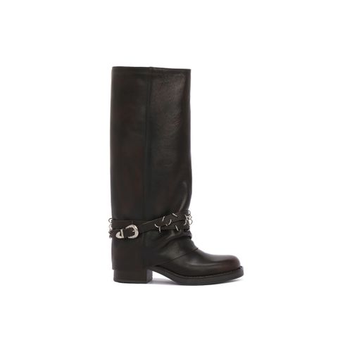 Bottes Priv Lab ICONA TEXAS TAUPE - Priv Lab - Modalova